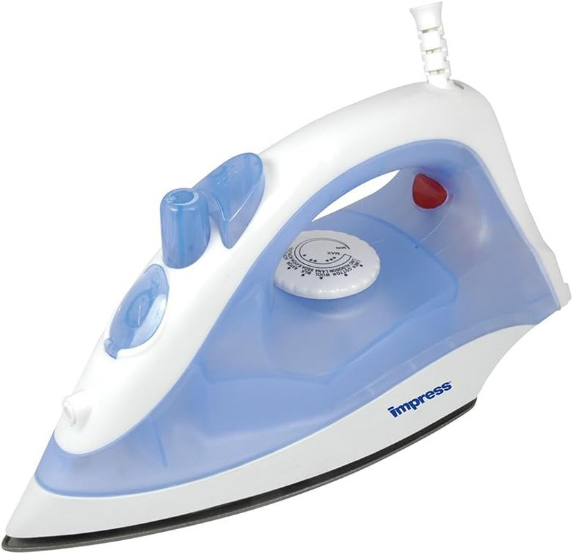 Basic Clothing Iron | Non-Stick | Compact | Spray | Adjustable Steam | Fabric Se