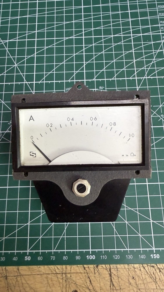 VINTAGE AMMETER - BRITISH