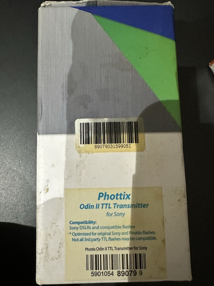 Phottix Odin II TTL Flash Trigger Transmitter for Sony in box