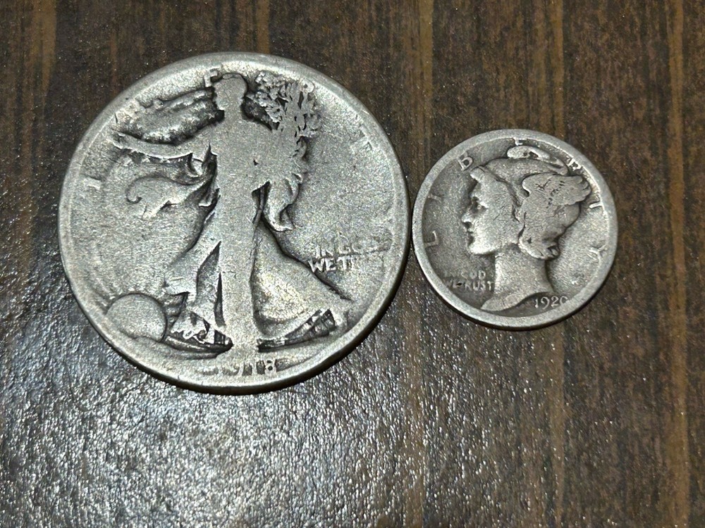 1918 Walking Liberty Half