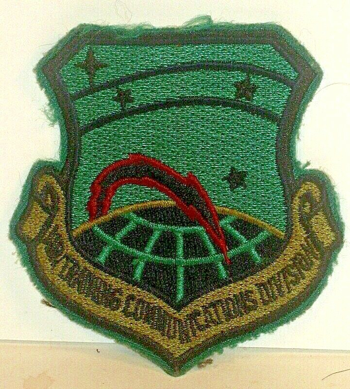 USAF Air Training Communications Division Insignia Badge Subdued Patch