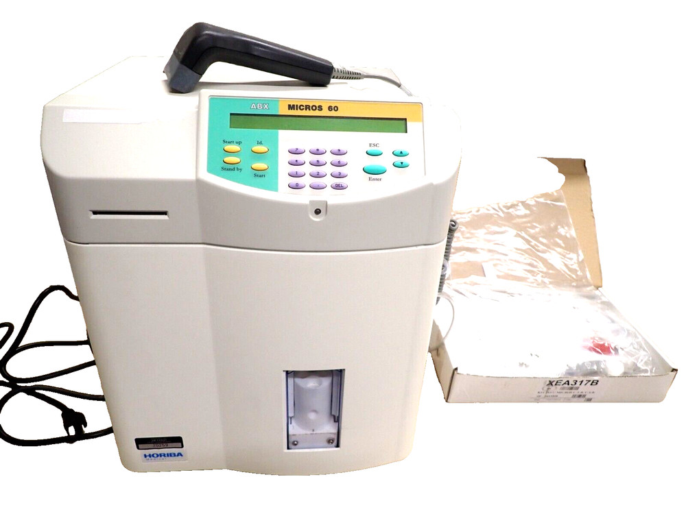 Horiba ABX Micros 60 Hematology Analyzer WORKS PACKAGE USED