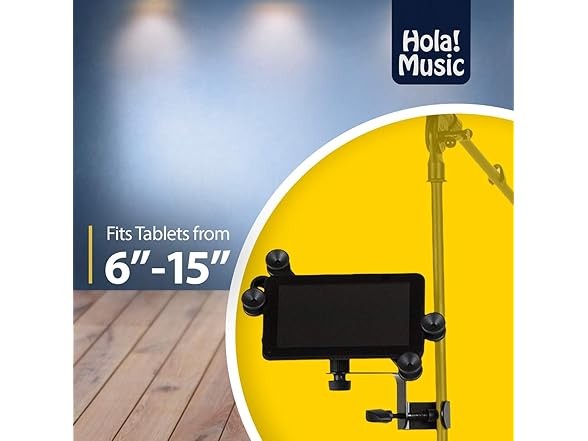 2 Pack Music Stand Tablet Holder Black