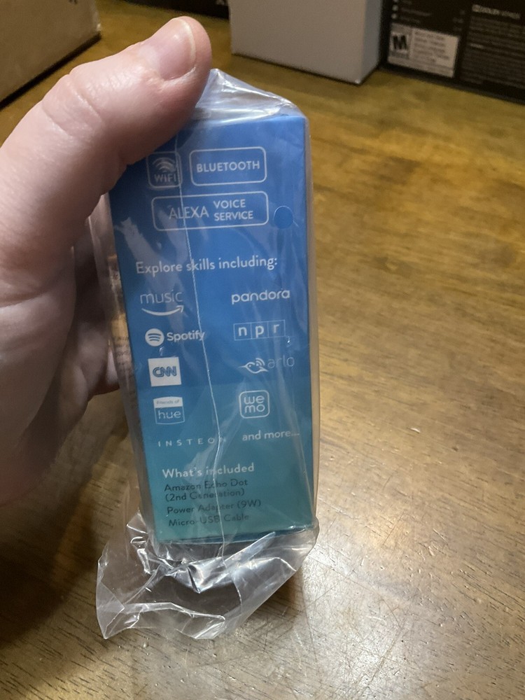 Amazon Echo Dot 2nd Generation Smart Bluetooth speaker with Alexa Voice - White