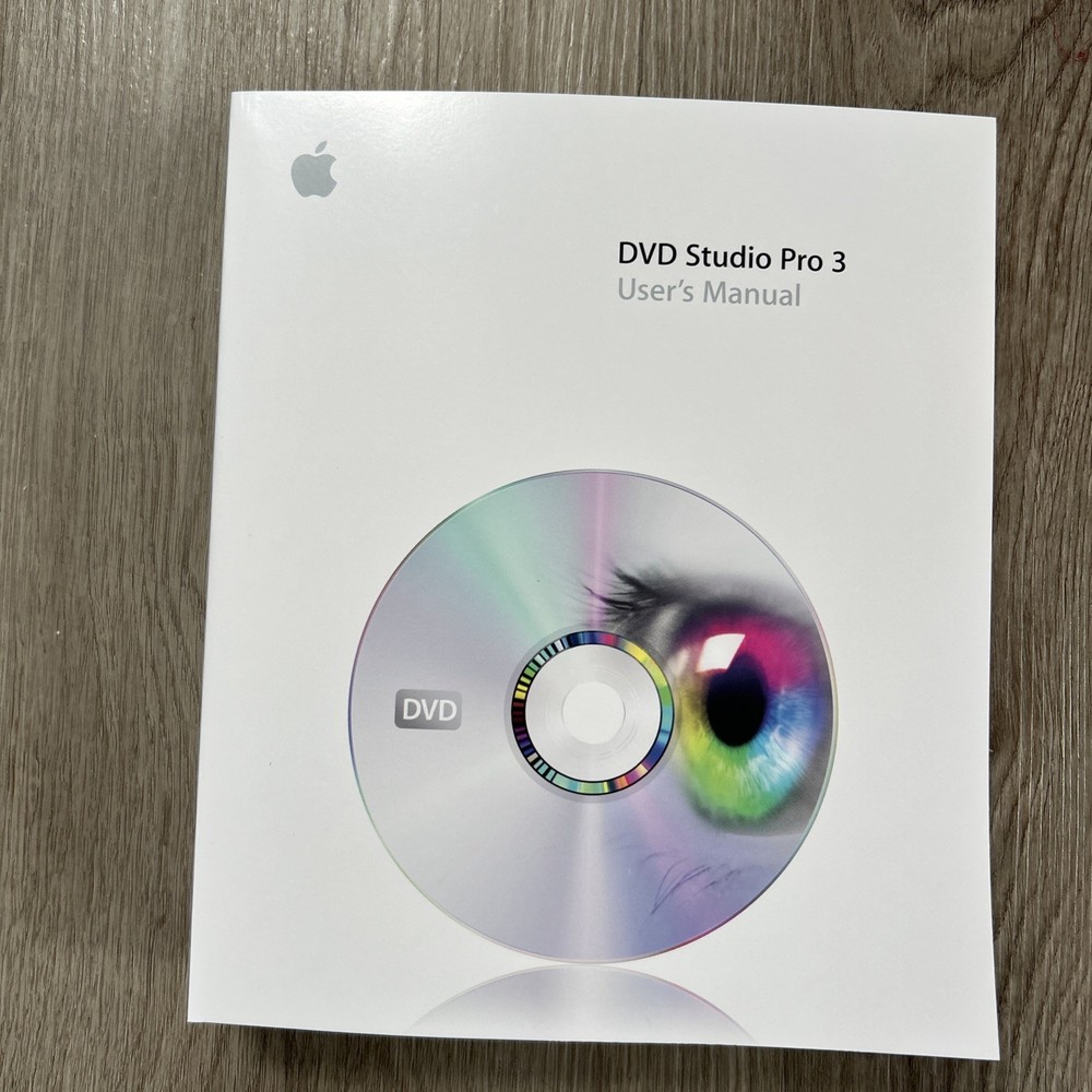 Apple DVD Studio Pro 3 Upgrade Professional DVD Authoring Software Complete