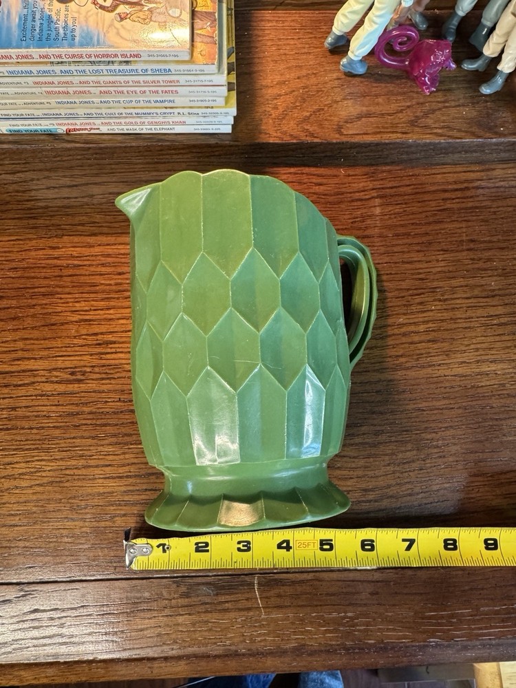 Green MCM pitcher Plastic