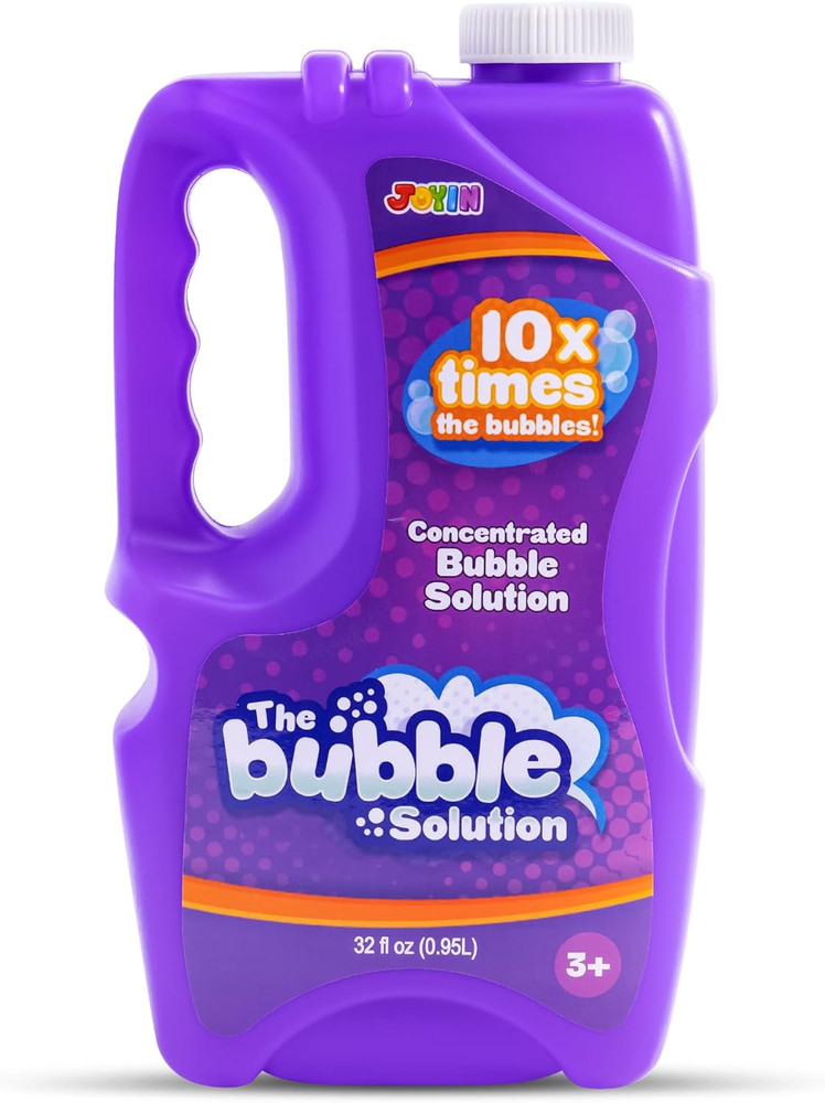 32 OZ Concentrated Bubble Solution for Bubble Machines (Up to 2.5 Gallons), Conc