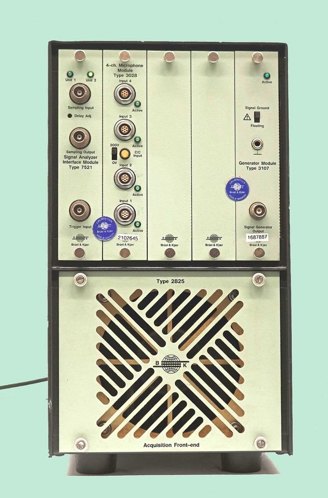 Bruel & Kjaer Type 3560 & Type 2827 Pulse Acquisition system