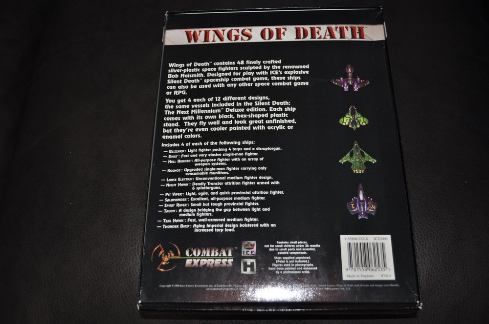 ICE: Silent Death: miniatures OOP