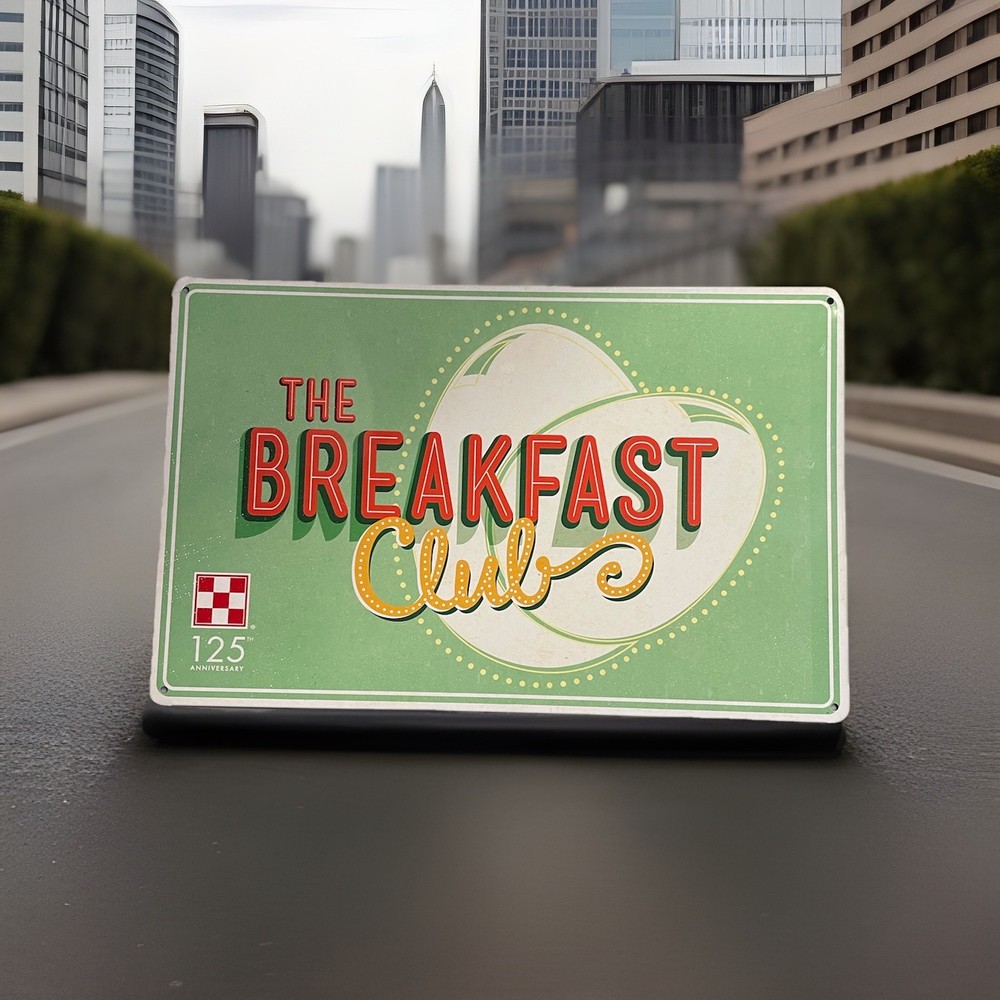 The Breakfast Club Wall Art Tin