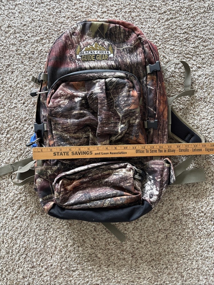 Blacks Creek Guide Gear Camo Hunting Backpack Northwest Edition Customizer Pack