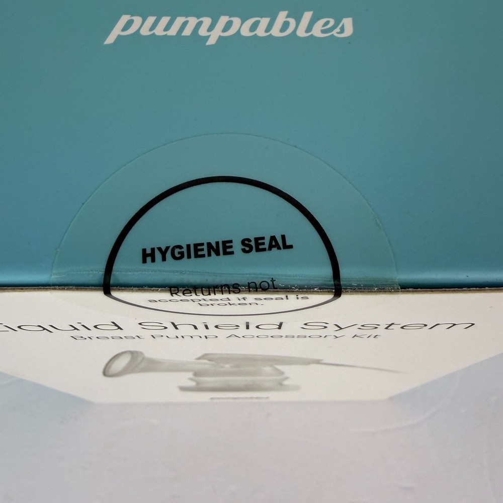 Pumpables Liquid Shield System Breast Pump Accessory 21mm New Sealed Please Read