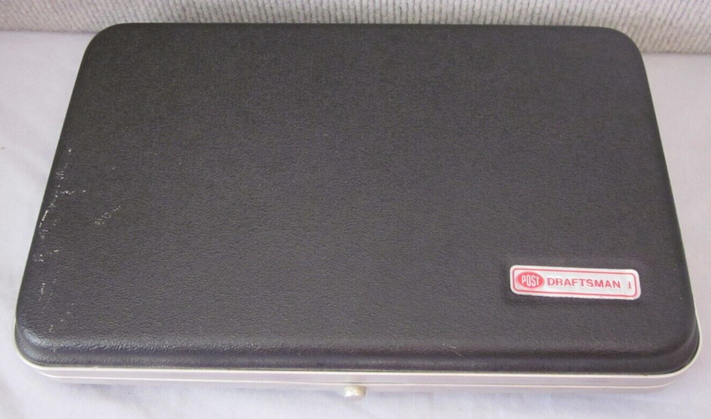 Older #1761 Post Draftsman Lettering & Drafting Kit w/Hard Case