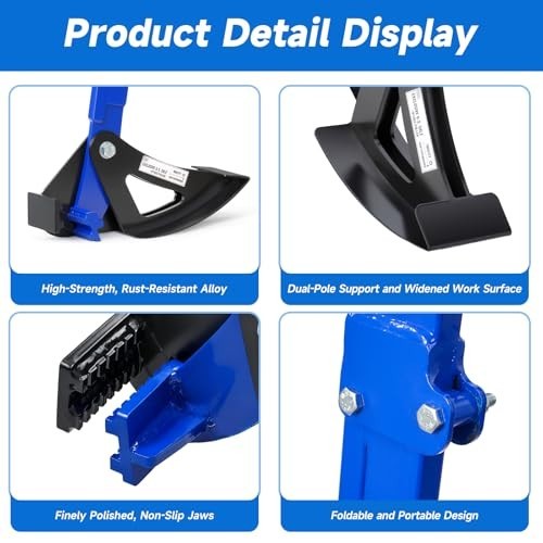 Heavy Duty Sapling Puller Tool - Ergonomic Root Remover for Trees & Shrubs
