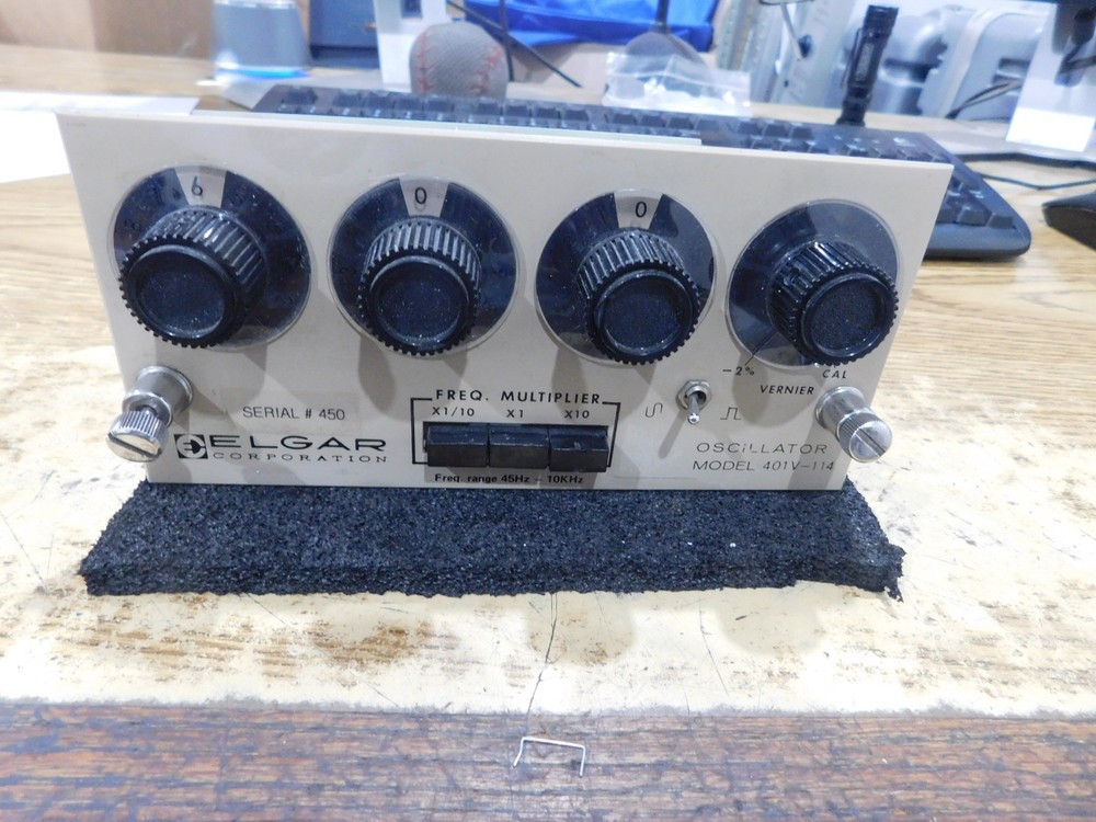 Elgar Model: 401V-114 Oscillator Plug-In Module.