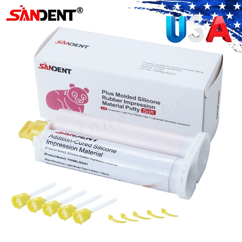 Dental Putty Fast Set PVS VPS Dental Impression Material Silicon Base+Catalystst