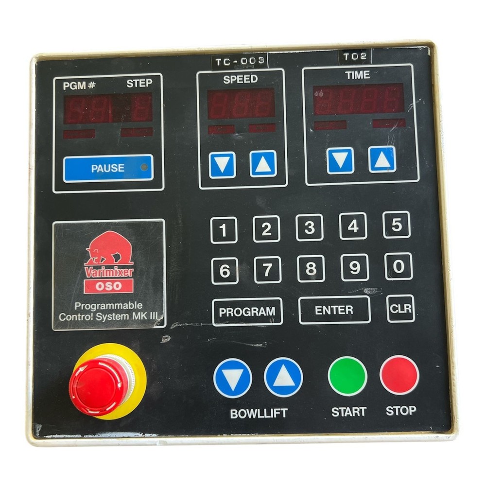 Great Varimixer OSO MK-III Programmable Control System