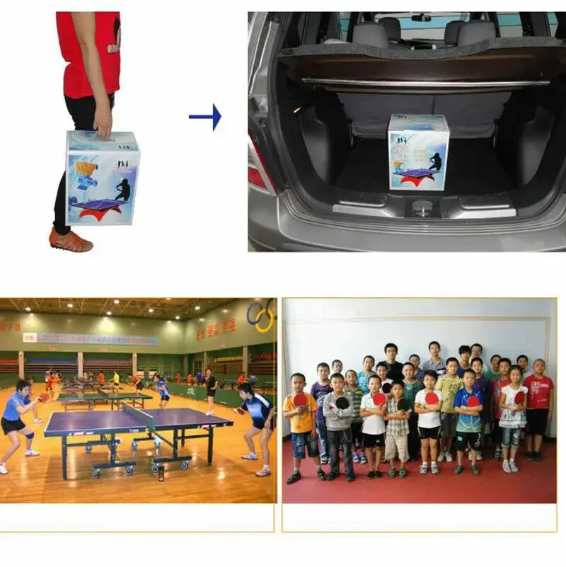 Remote Control Automatic Table Tennis Training Machine Pingpong Ball Machine
