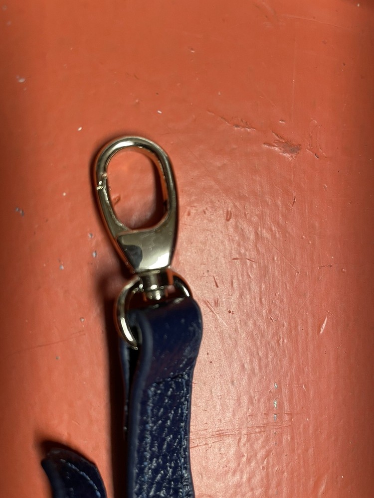 blue leather straps set of 2