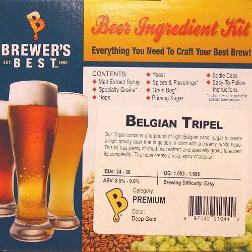 BEER KIT BELGIAN TRIPEL RICH HIGH GRAVITY MONASTERY "SUPERBIER" LDC 1044 TRIPLE