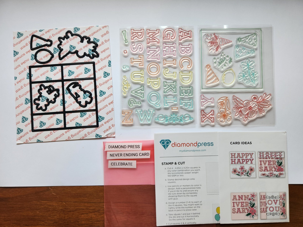 Diamond Press Various Stamp and Die Sets