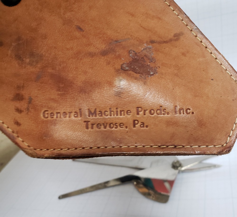 General Machine Product Strand Corner Pull Bisector Bell System B Leather Case