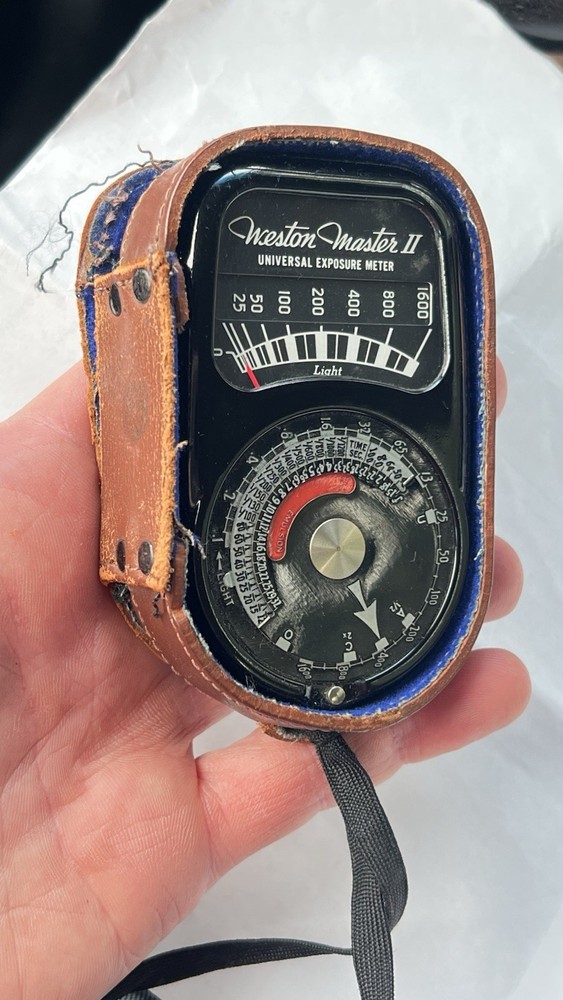 WORKING Weston Master II Universal Exposure Light Meter Model #735
