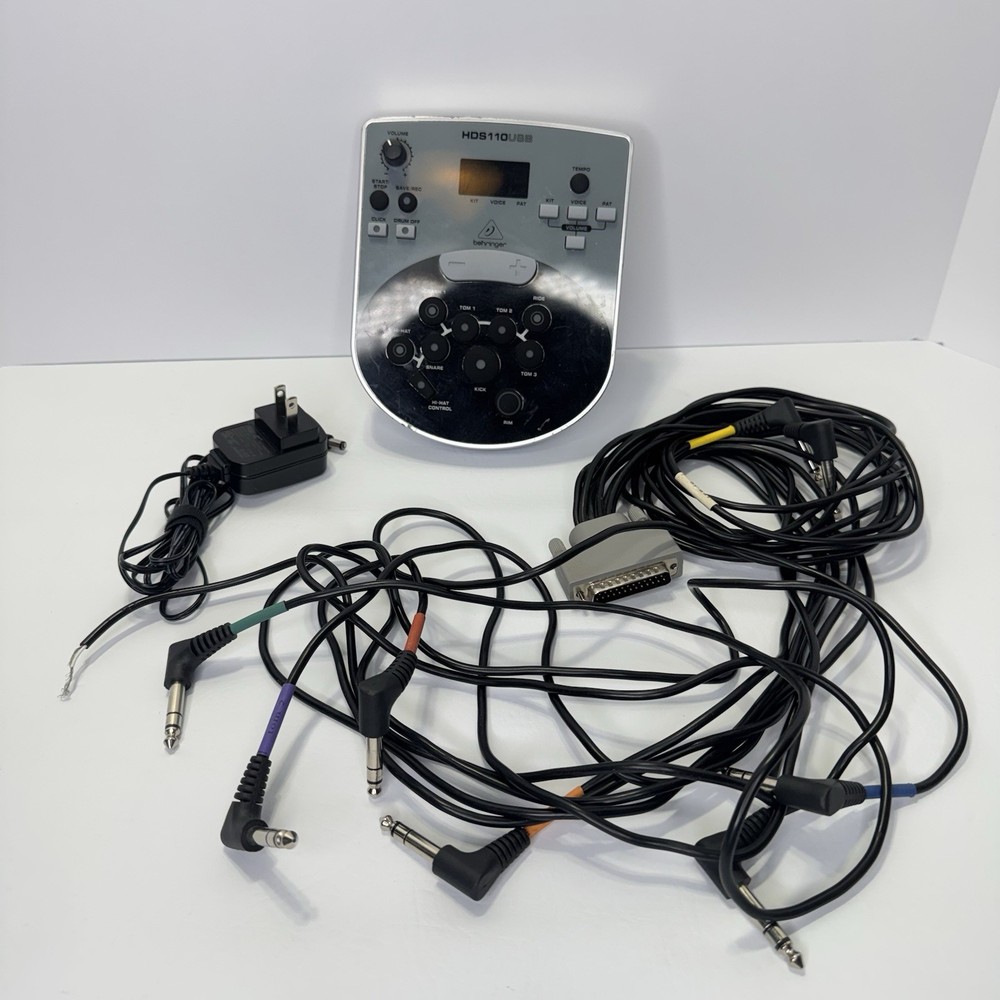 BEHRINGER HDS110USB Electronic Drum Module READ