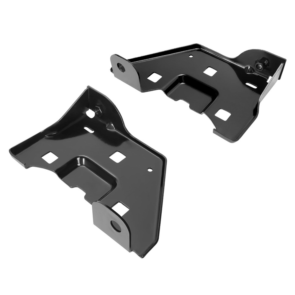 HECASA Front Bumper Bracket Compatible with Right Side & Left Side, Black