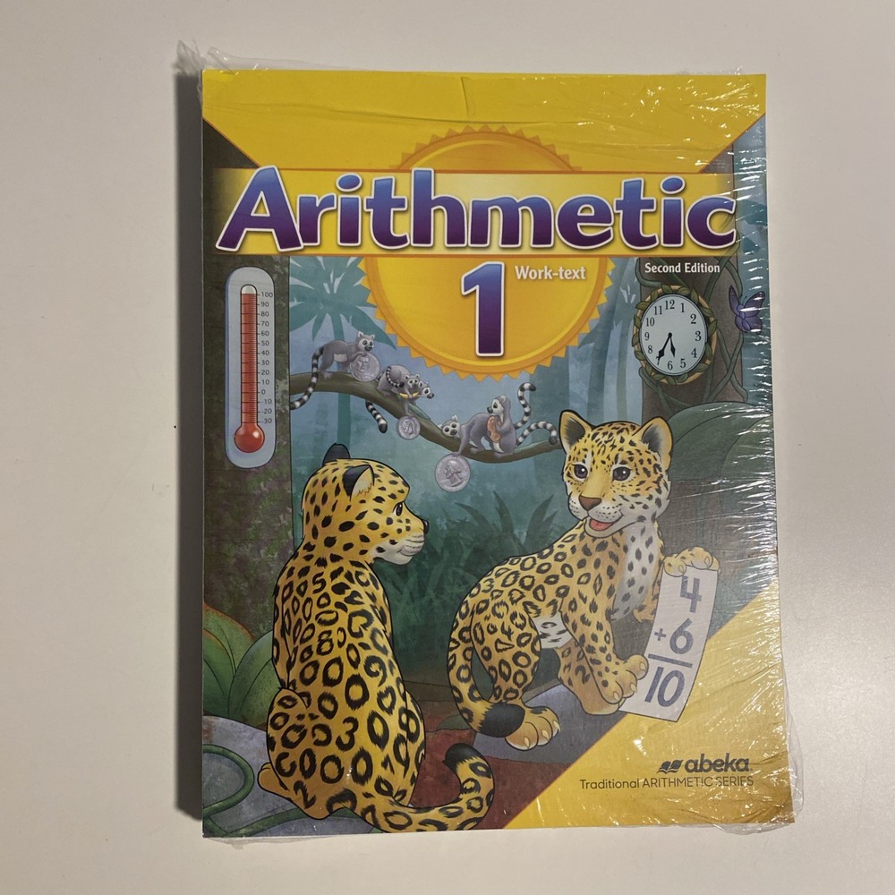 #U Arithmetic 1 Work Text Abeka Second Edition Math Workbook Unbound