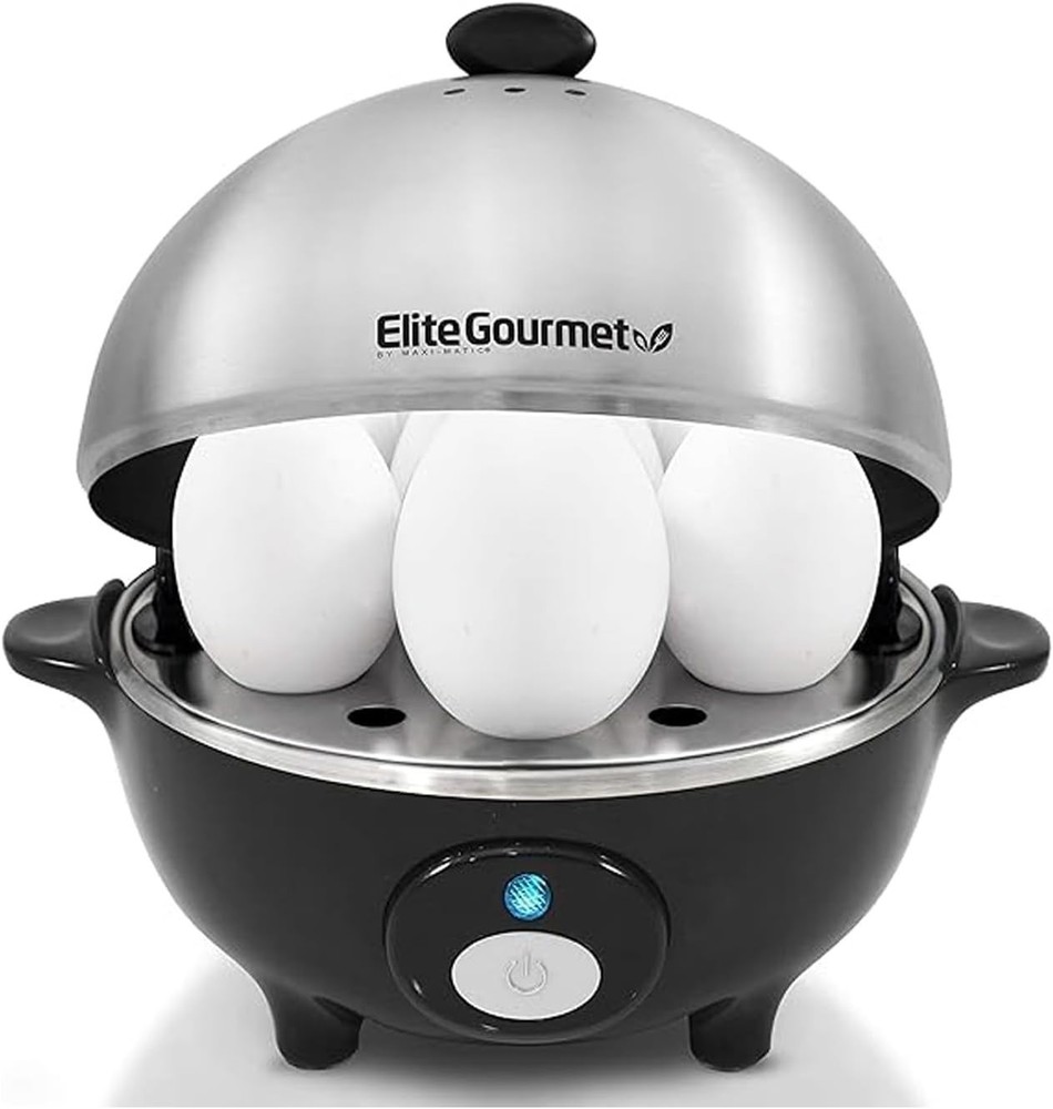 Rapid Egg Cooker: Perfectly Cook 7 Eggs - Soft, Medium, Hard – Auto Shut-Off!