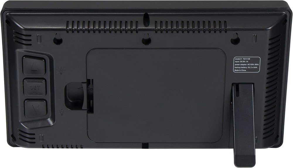 Oversized 10-Inch Digital Clock with Light-Up Display and Adjustable Brightness
