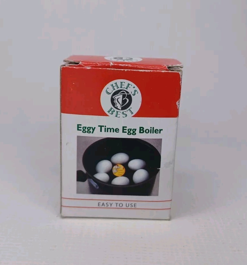 Eggy Time Egg Boiler Soft Hard Boiled Timer Chef's Best