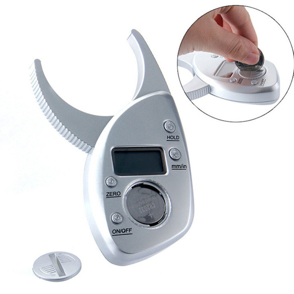 Fat Caliper Measuring Tool Body Device Digital Skinfold Analyzer