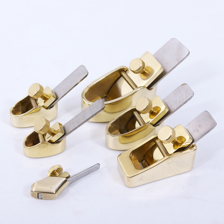 6pcs luthier tools convex bottom Brass Planes tool violin Special tools