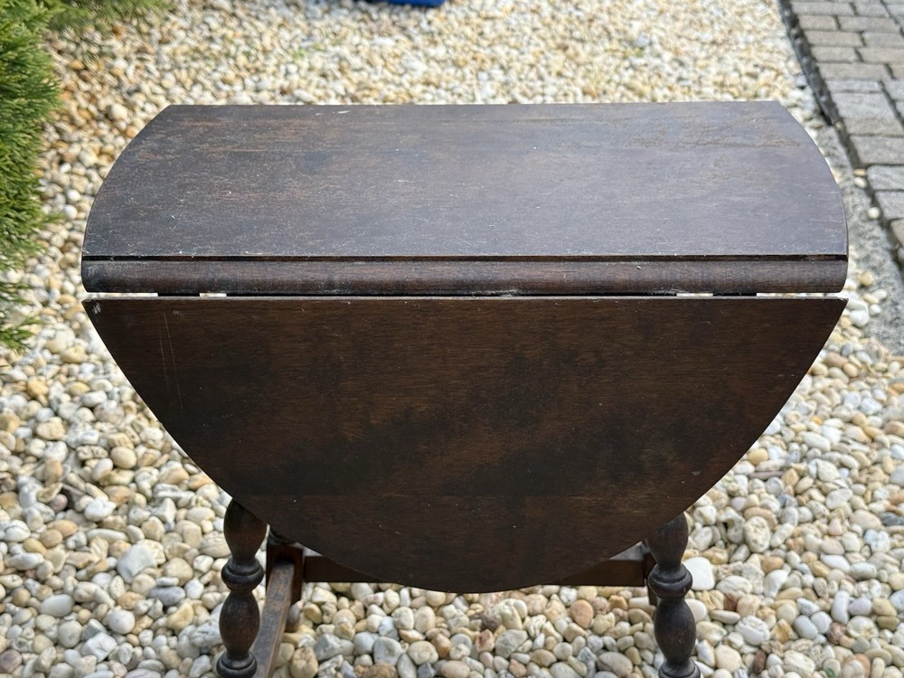 Antique drop leaf Solid Wood coffee table