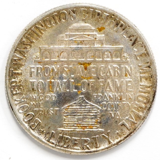 1946 (P) Booker T. Washington Commemorative Half Dollar