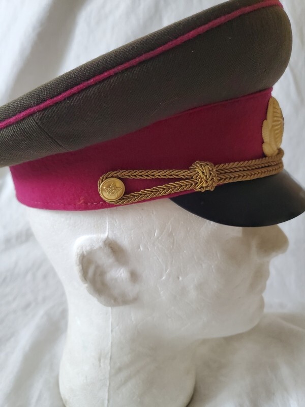 Russia Soviet Army officer Visor Hat 1964