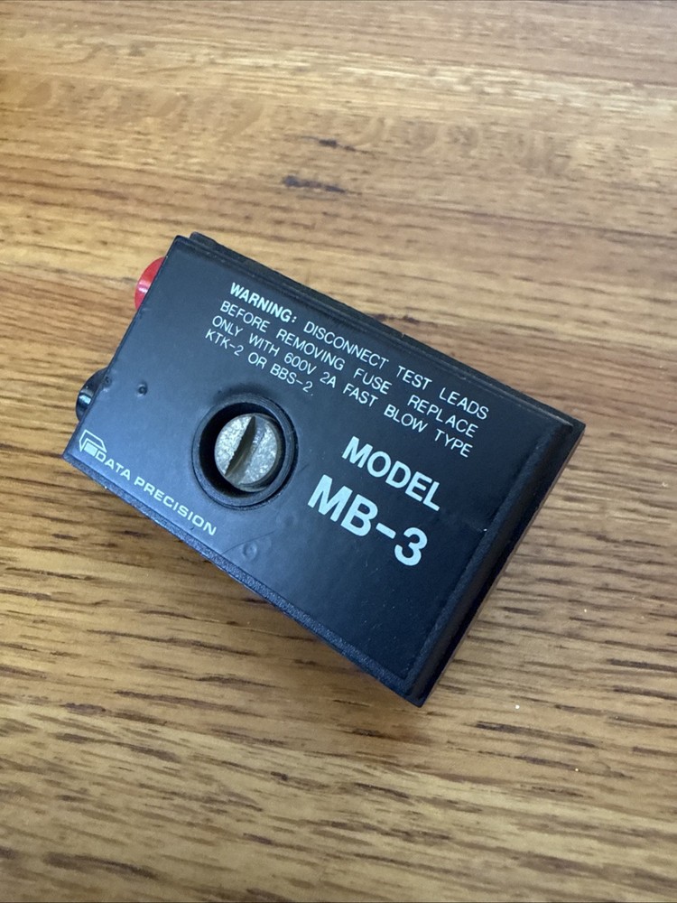 Data Precision Model MB-3 Plug In Accessory