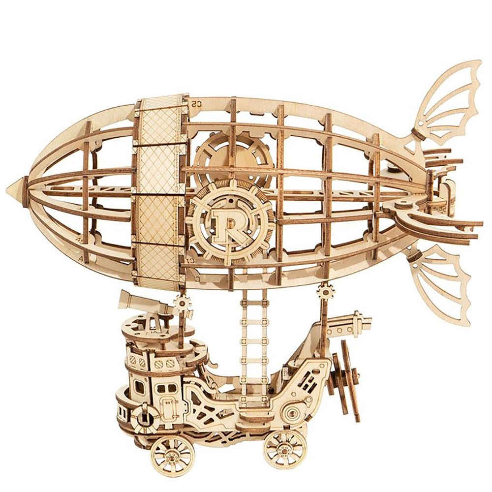 Robotime Airship 3D Puzzle Kit – 176 Pieces