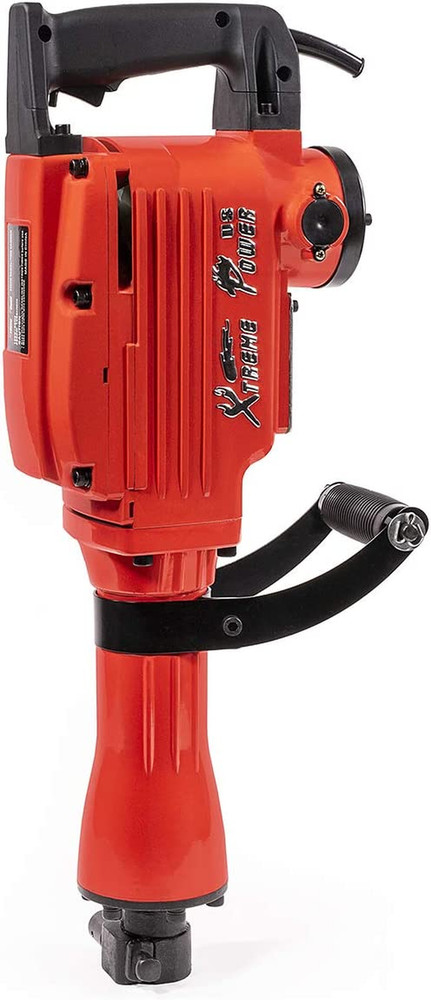 Xtremepowerus 2200W Demolition Jack Hammer Flat Chisel Bull Point Chisel Bits De