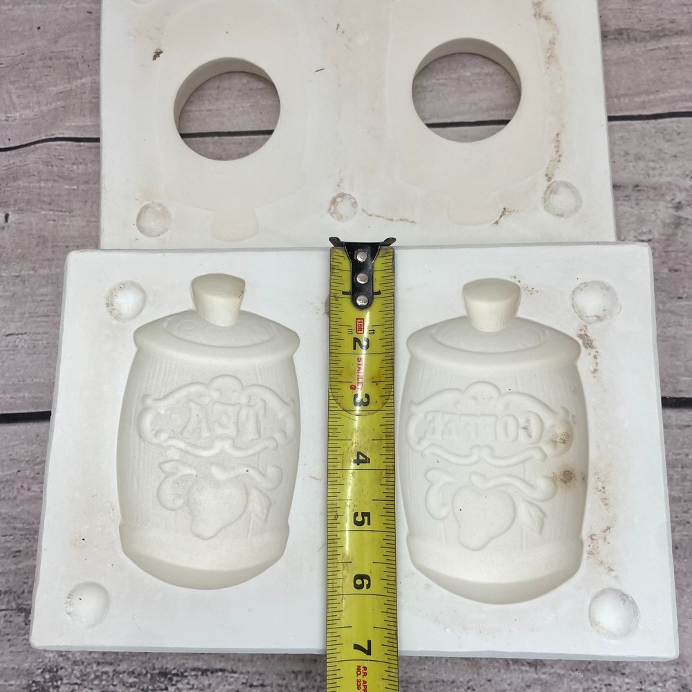 FASHen Ceramic Slip Casting Mold Coffee + Tea Plaques #27