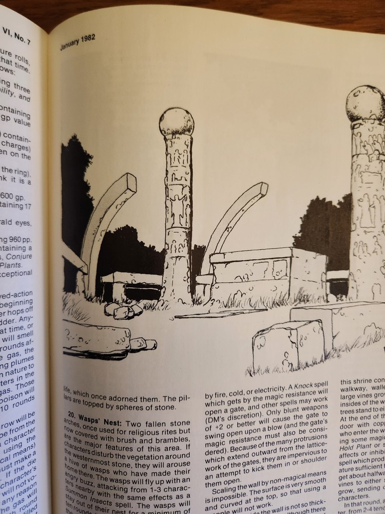 Dragon Magazine #57 D&D TSR Basic Dungeons Dragons BECMI Jan 1982