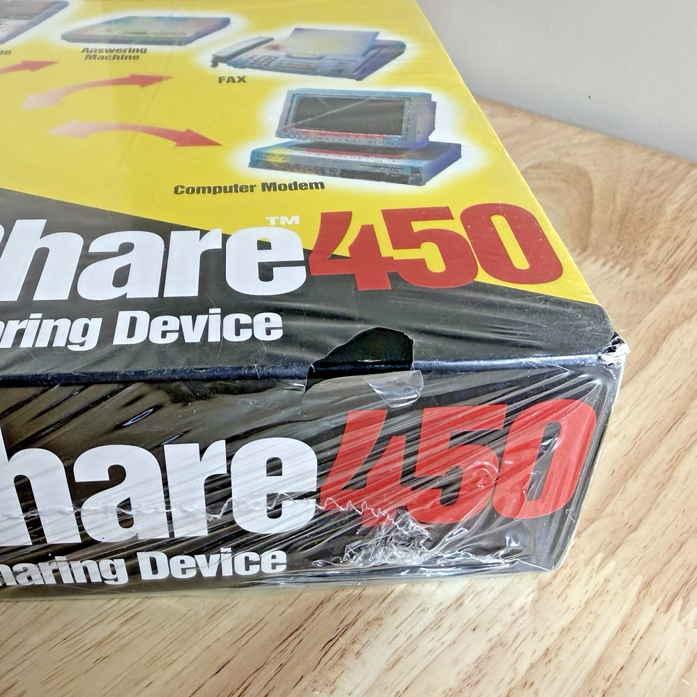 VTG Command Communications - Comshare 450 - Telephone Line Sharing Device - NIB