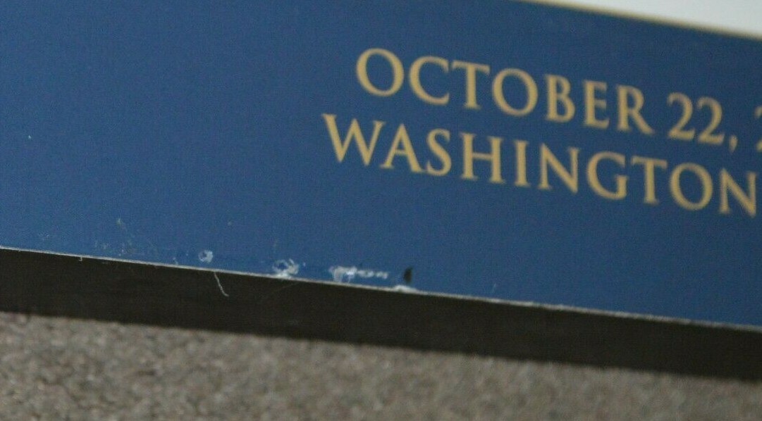 Office of Strategic Services OSS Norton A Schwartz Autographed Donovan Award