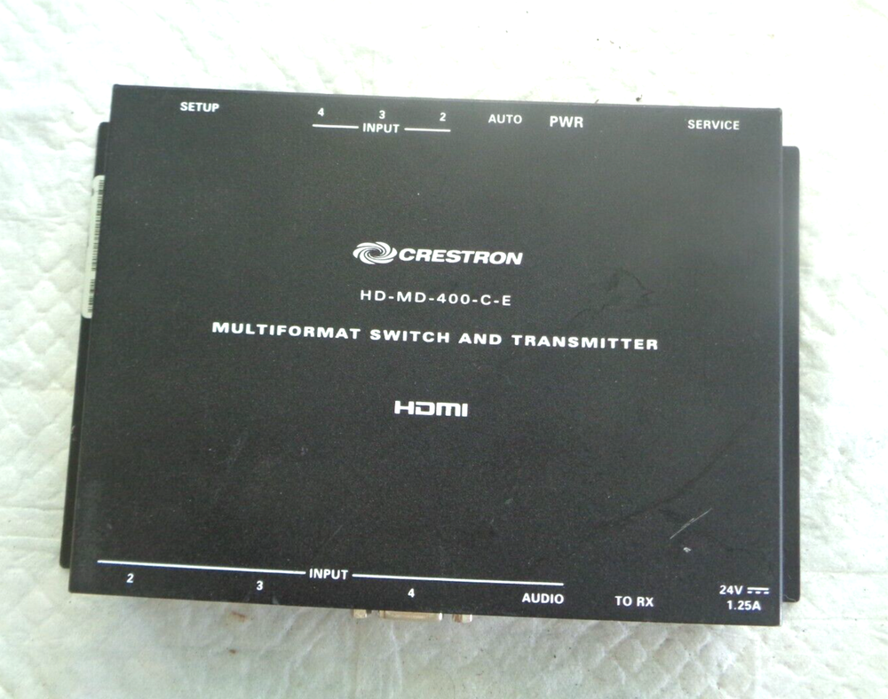 Crestron HD-MD-400-C-E Multi Format Switch Transmitter and Receiver