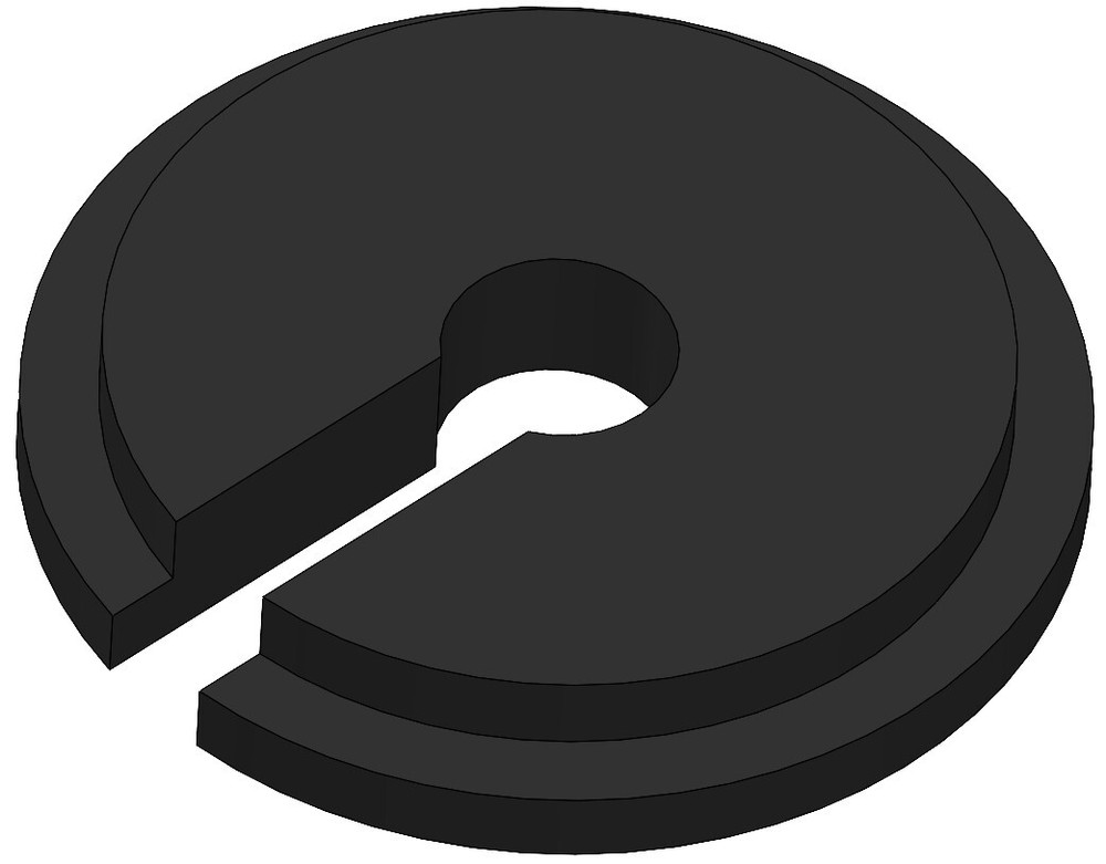 Stretch Wrap Dispenser Replacement End Cap - 3" Core