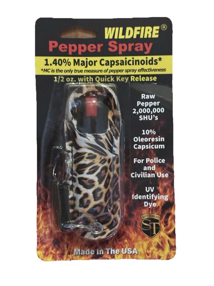 Wildfire 1/2oz Pepper Spray - Quick Release - NEW
