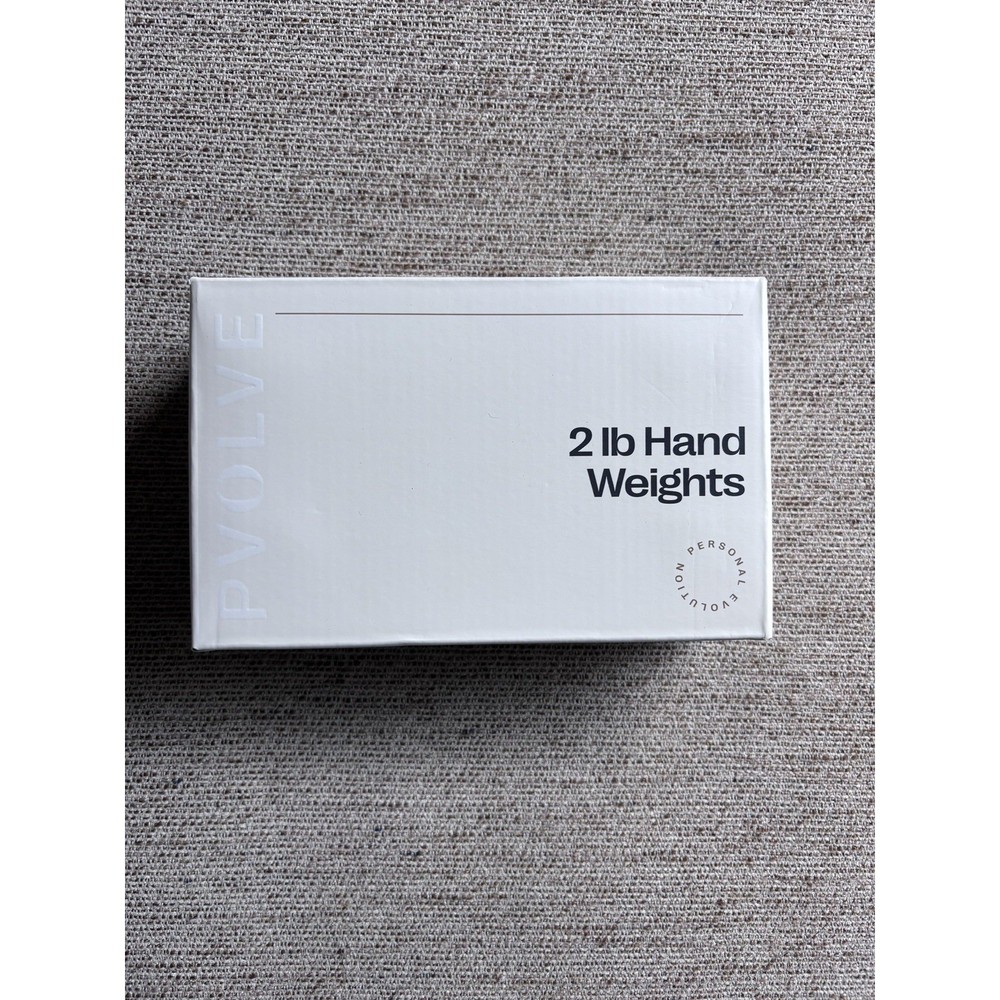 Pvolve 2 lb Hand Weights for Home Workouts core training