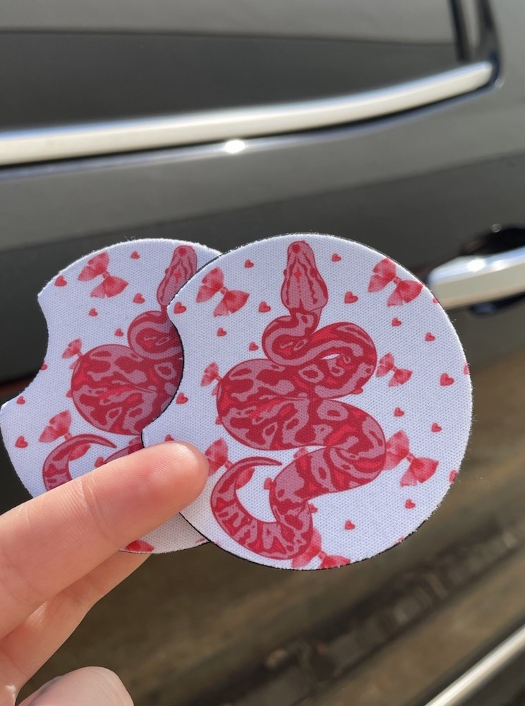 Car coaster set Ball python